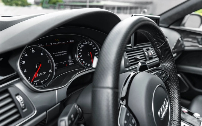 Audi RS7 cena 330009 przebieg: 39000, rok produkcji 2015 z Gdańsk małe 781